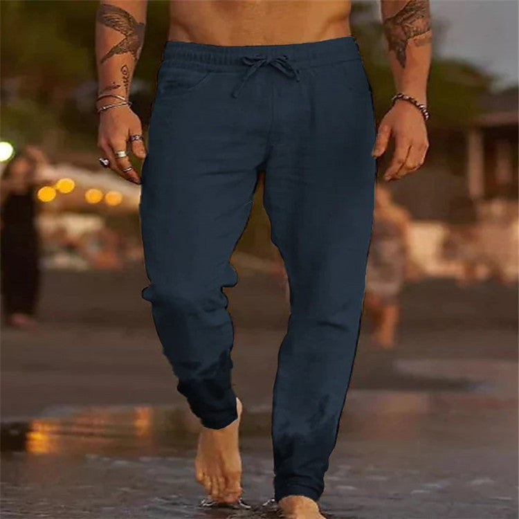NOAH | Leichte Strand- &amp; Sommerhose im Relaxed Fit