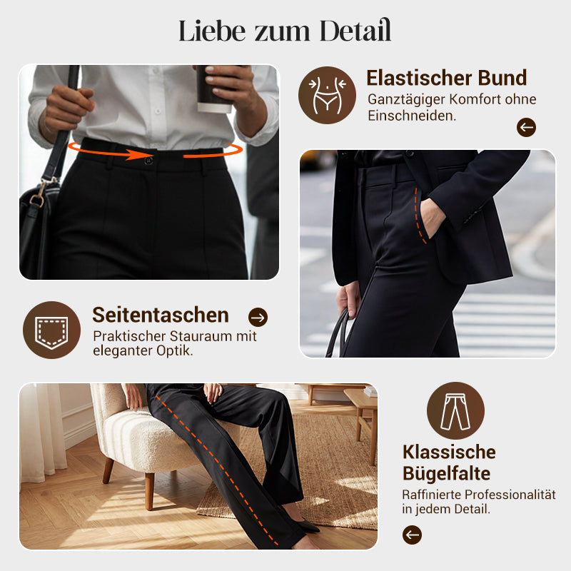ELARISSA | High-Waist Stoffhose für Damen