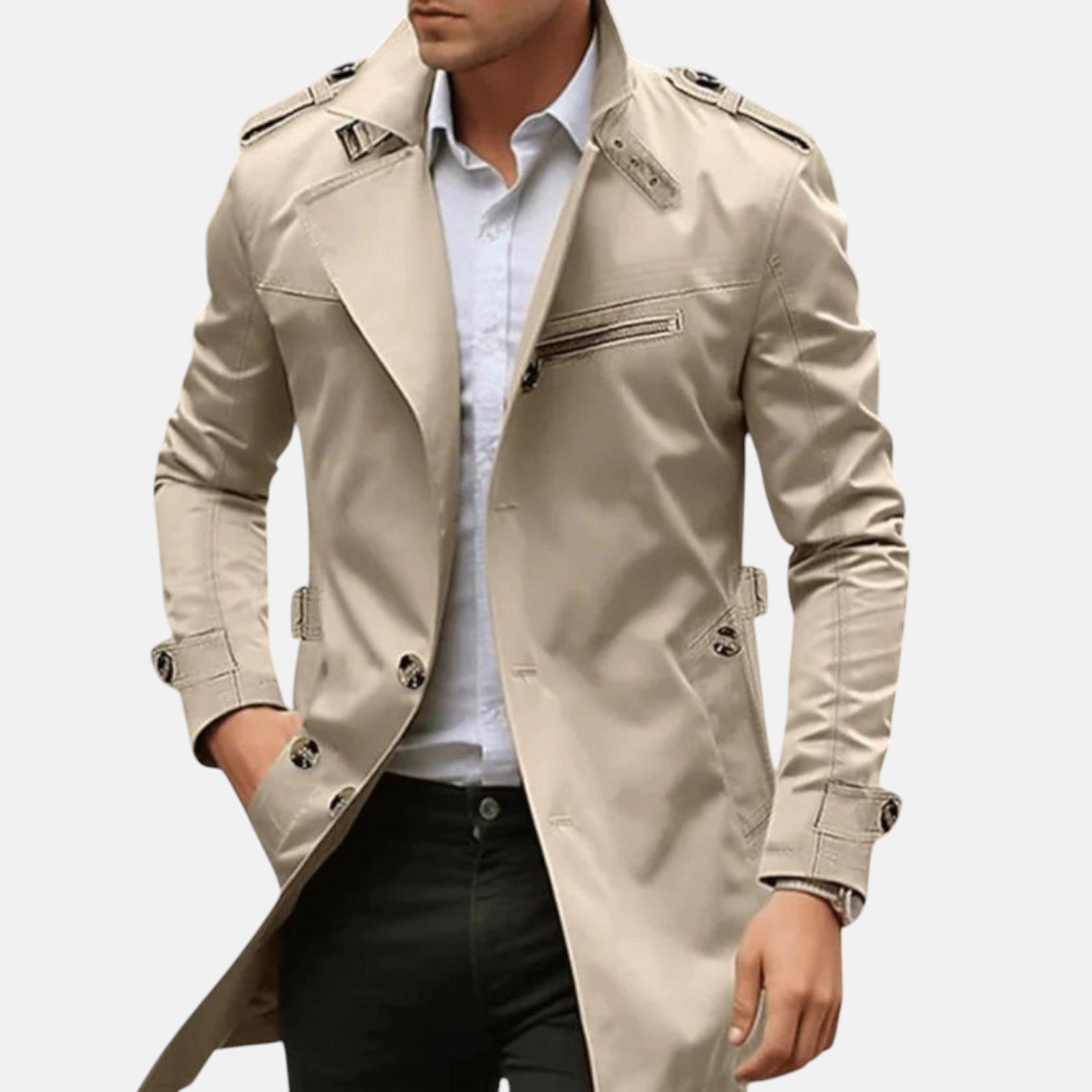 Carlito | Eleganter Premium-Mantel für Herren