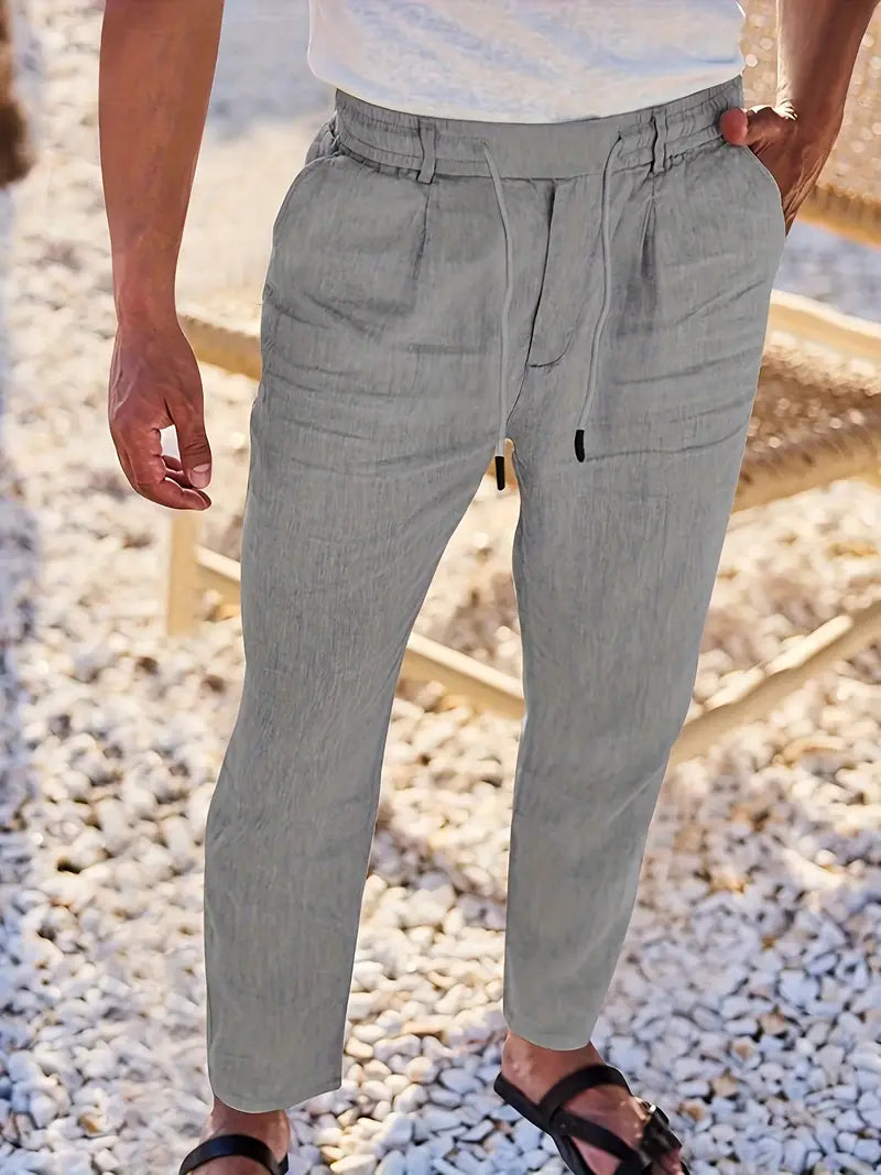 NICHOLS | Leinenhose für Herren