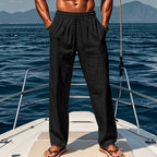 WAYNE | Atmungsaktive Baumwoll-Freizeithose