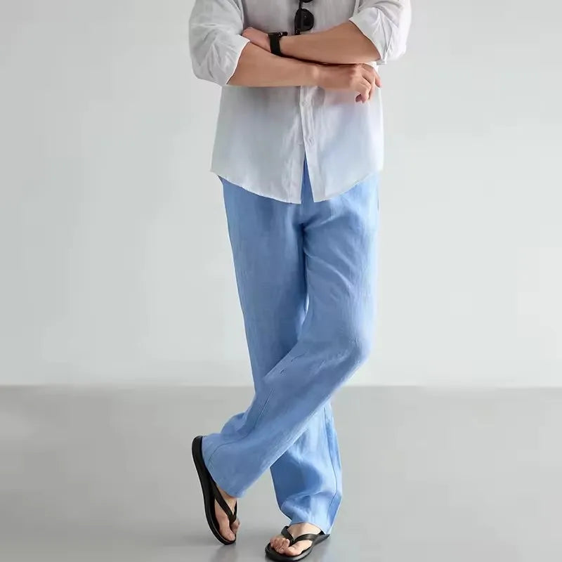 COMO | Elegante Leinenhose für Herren