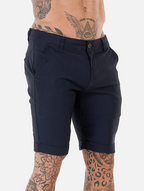 Noa Stretch Shorts - Navy Blue