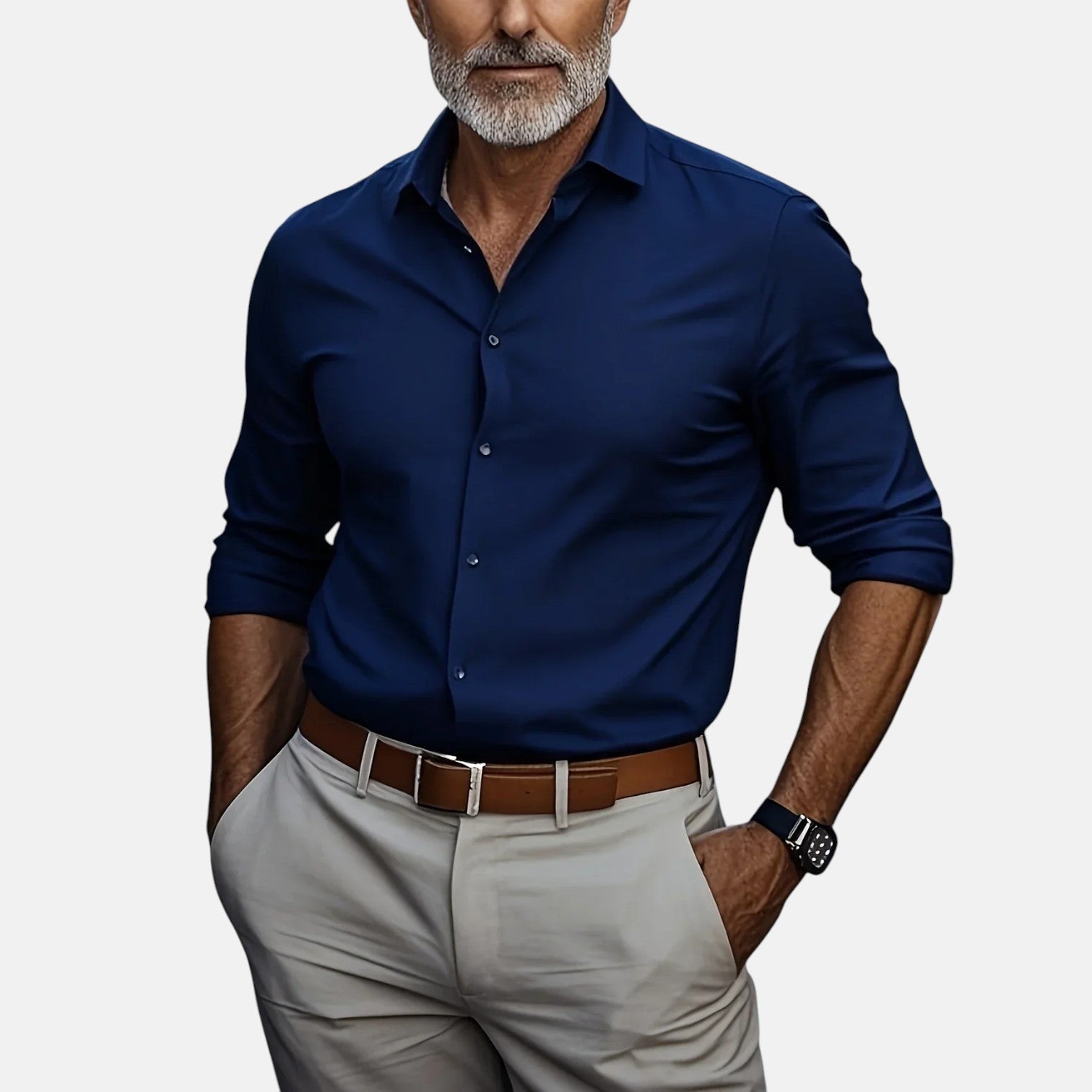Sommerfeld | Herren Slim Fit Business Hemd mit Knitterfrei
