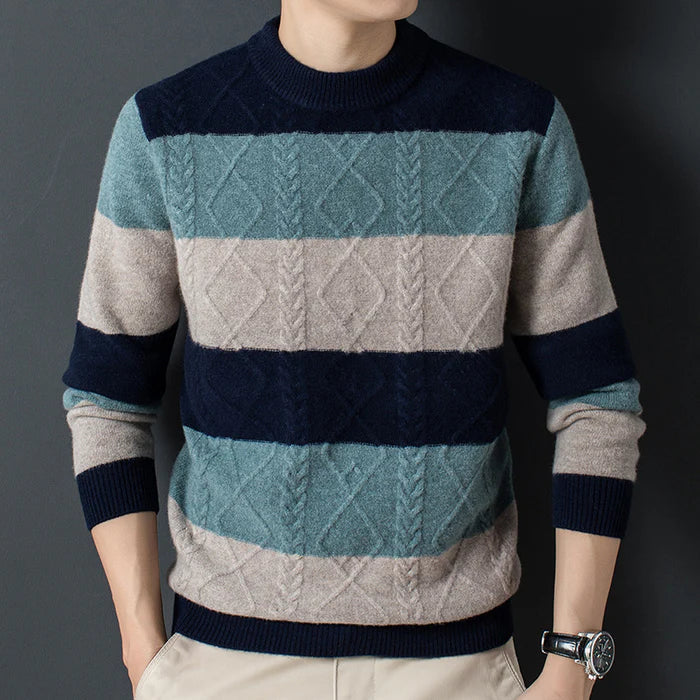 Sommerfeld™ | Jacquard-Pullover für elegante Wärme an kalten Tagen