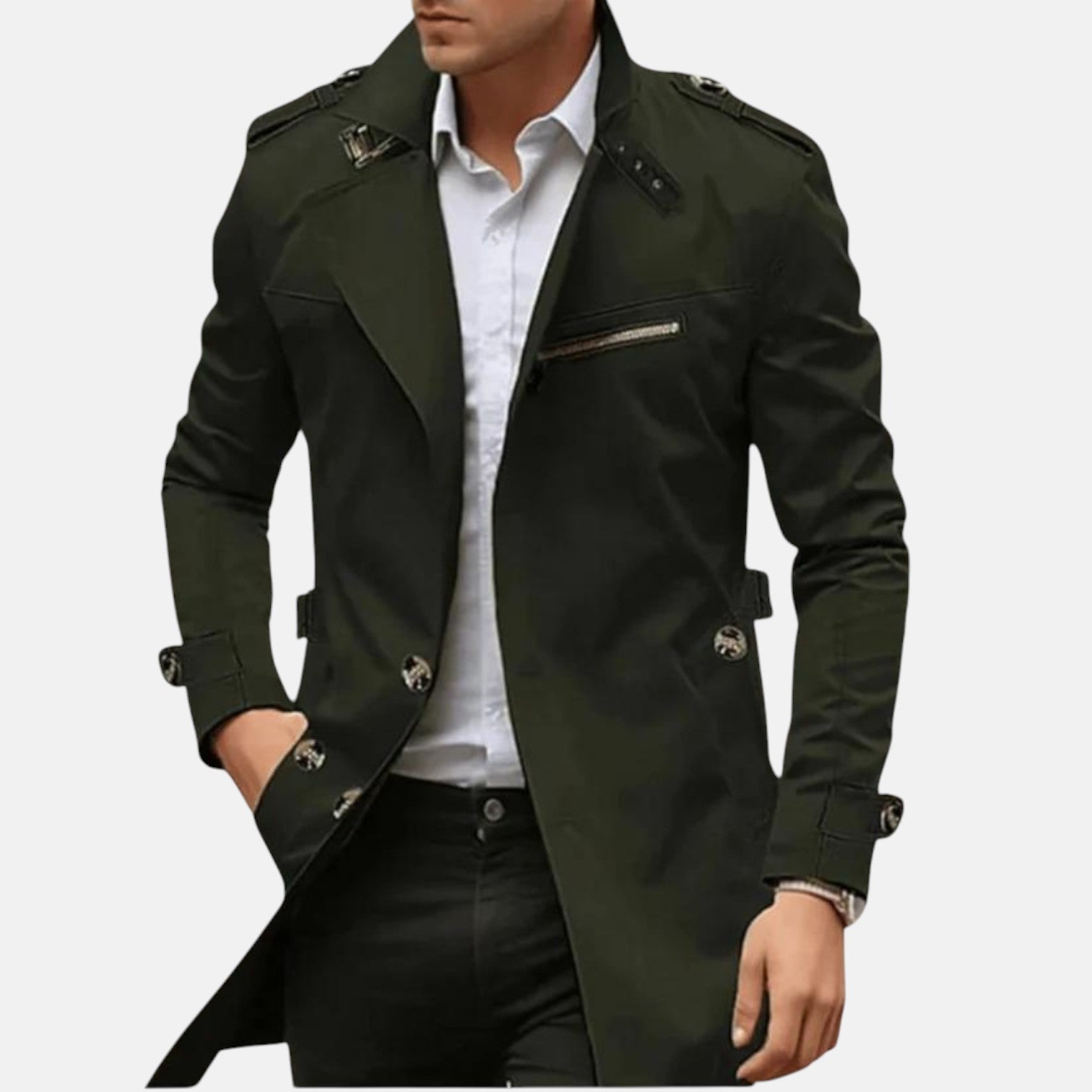 Carlito | Eleganter Premium-Mantel für Herren