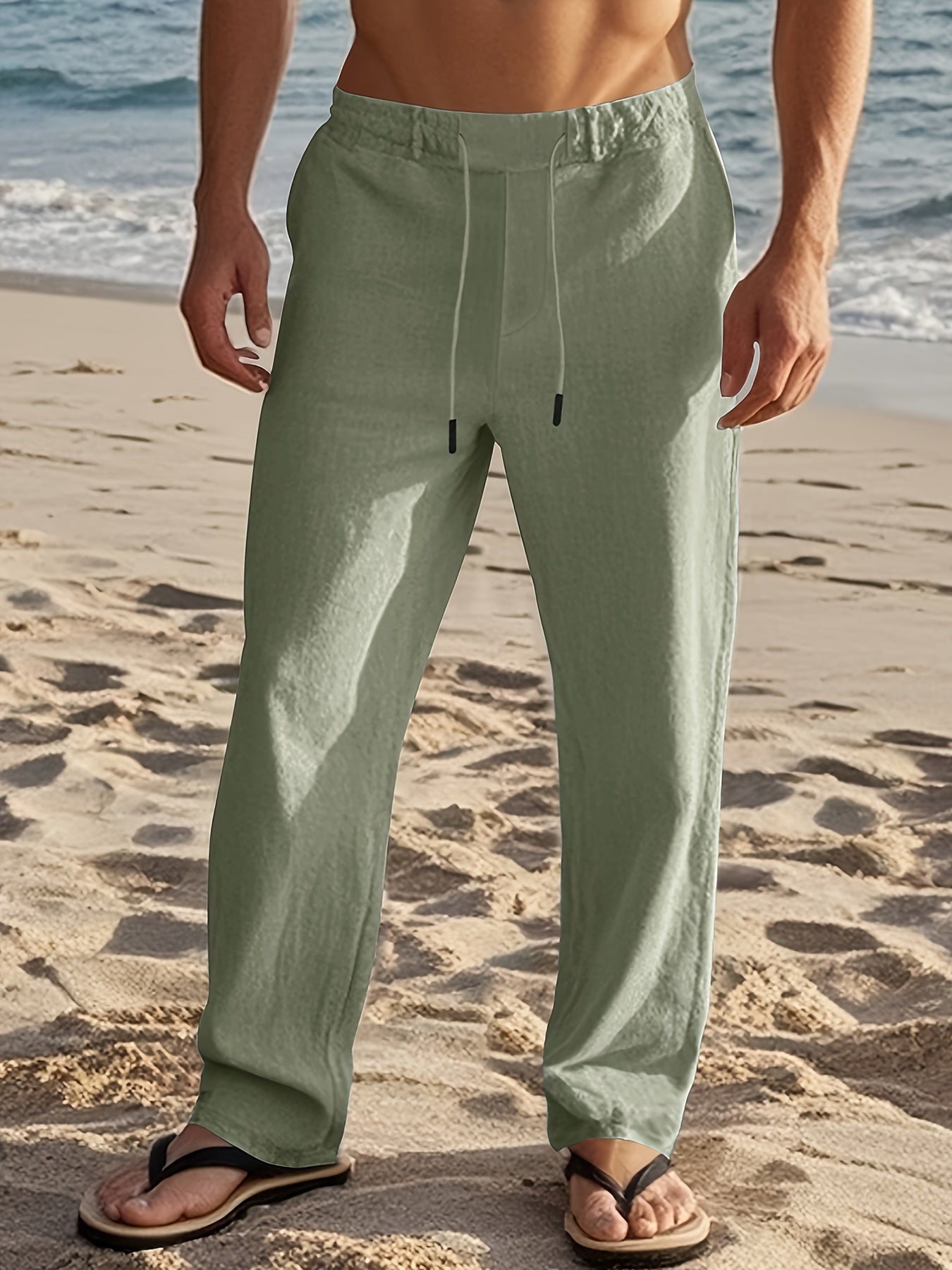 TEO | Leinenhose mit lockerer Passform