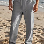 TEO | Leinenhose mit lockerer Passform