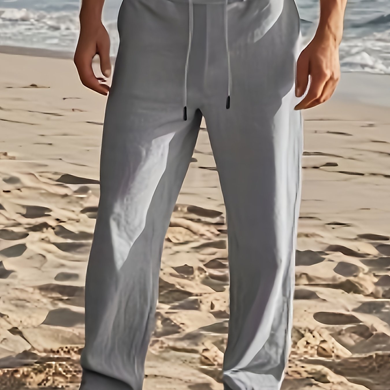 TEO | Leinenhose mit lockerer Passform