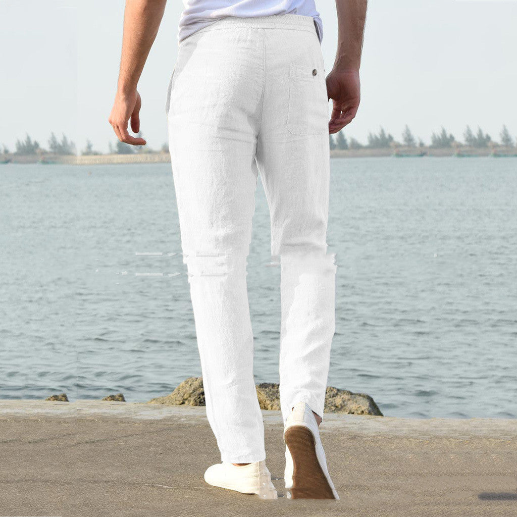 ELVAN | Bequeme Freizeithose mit elastischem Bund