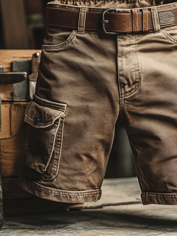 FONTVIELLE | Vintage Cargo-Shorts für Herren