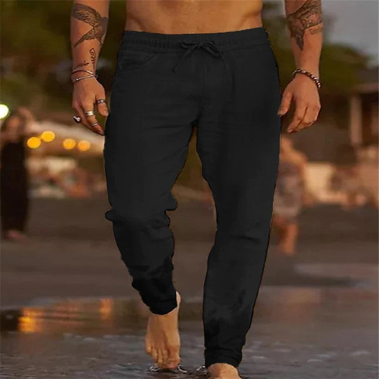 NOAH | Leichte Strand- &amp; Sommerhose im Relaxed Fit