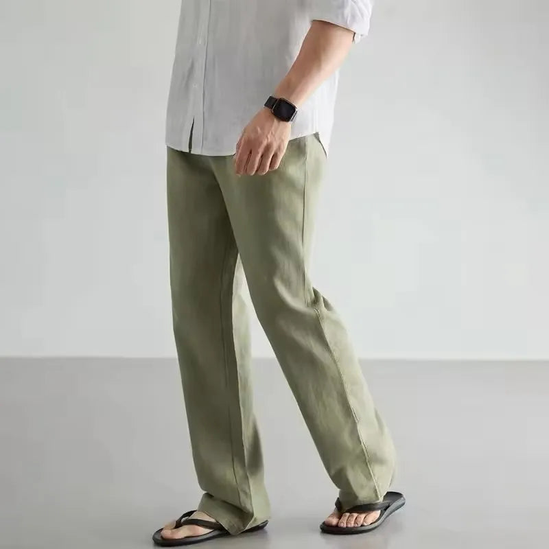 COMO | Elegante Leinenhose für Herren