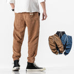 NATHAN | Cord Harem-Hose im japanischen Vintage-Stil