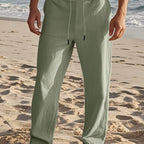 TEO | Leinenhose mit lockerer Passform