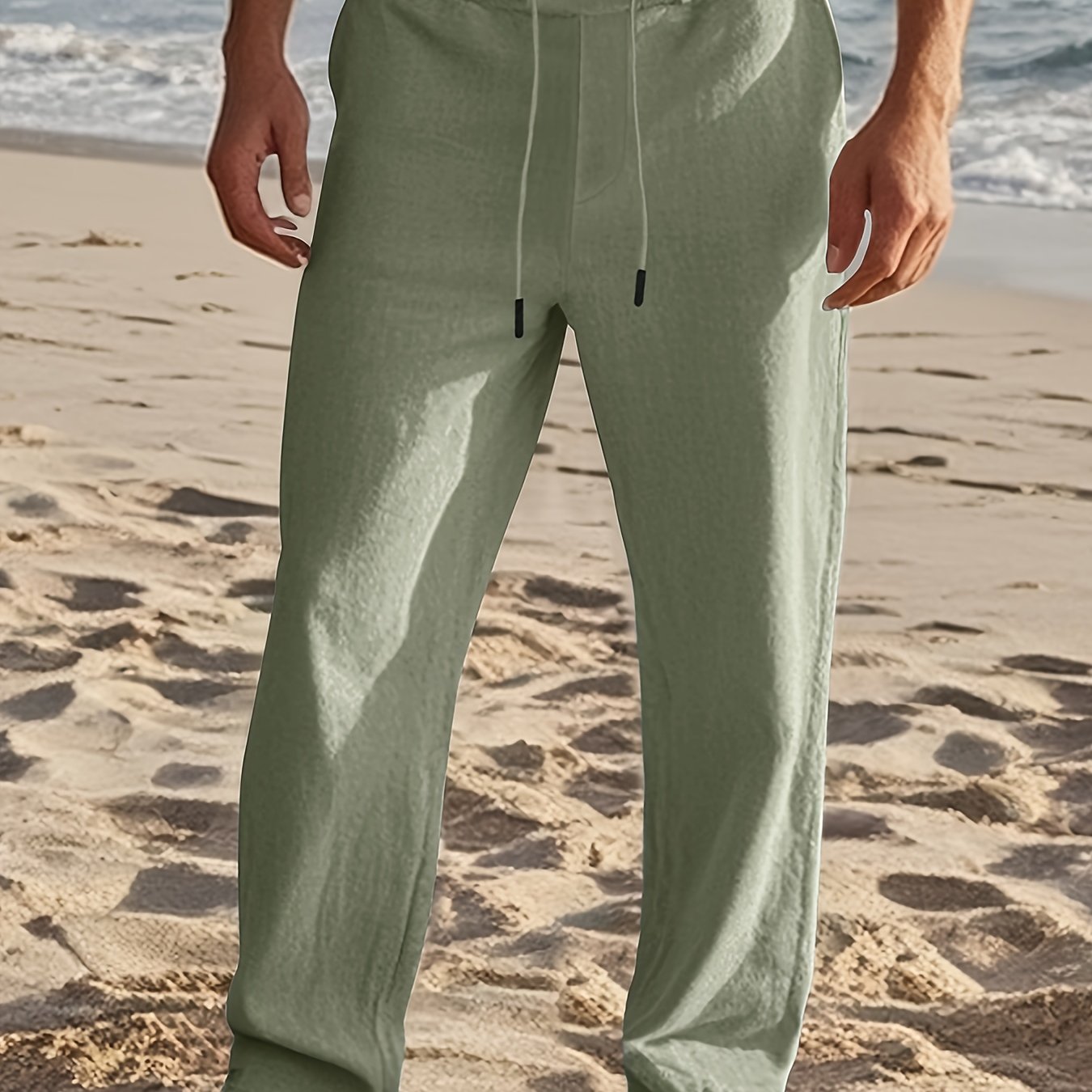 TEO | Leinenhose mit lockerer Passform