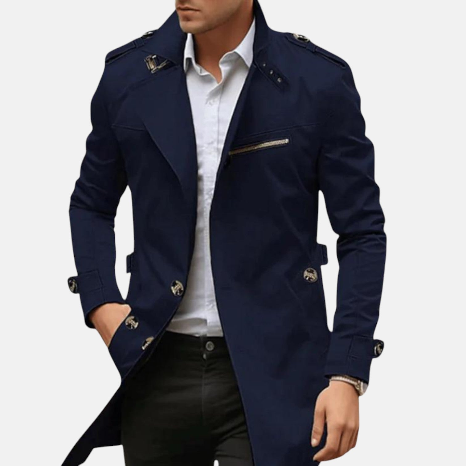 Carlito | Eleganter Premium-Mantel für Herren
