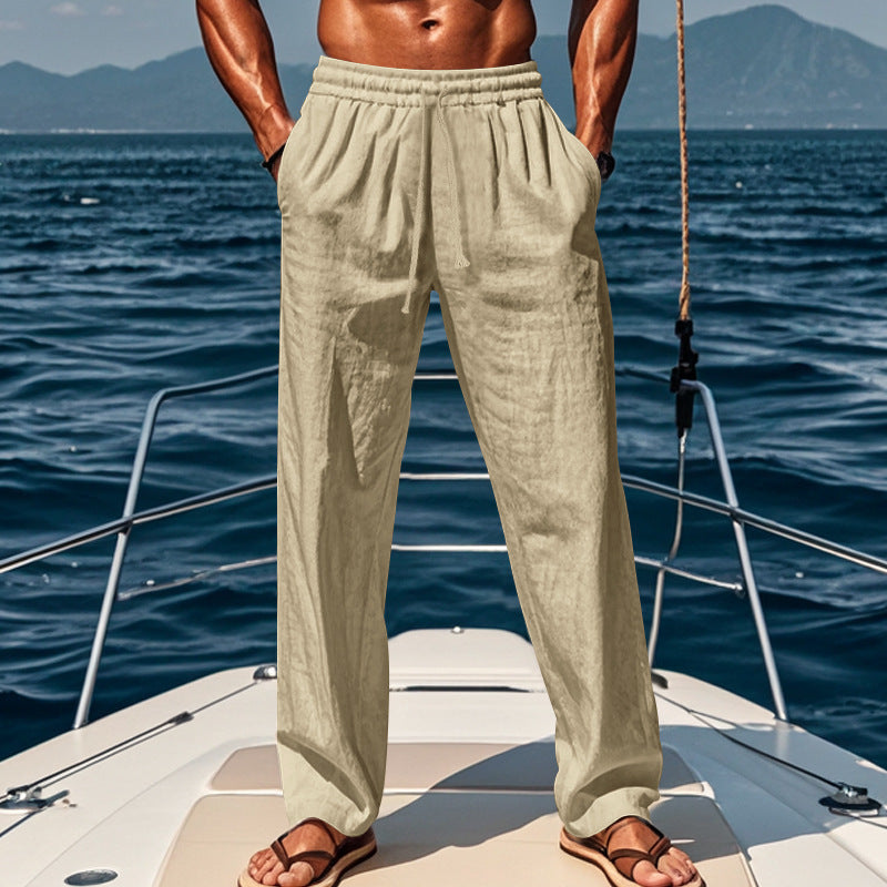 WAYNE | Atmungsaktive Baumwoll-Freizeithose