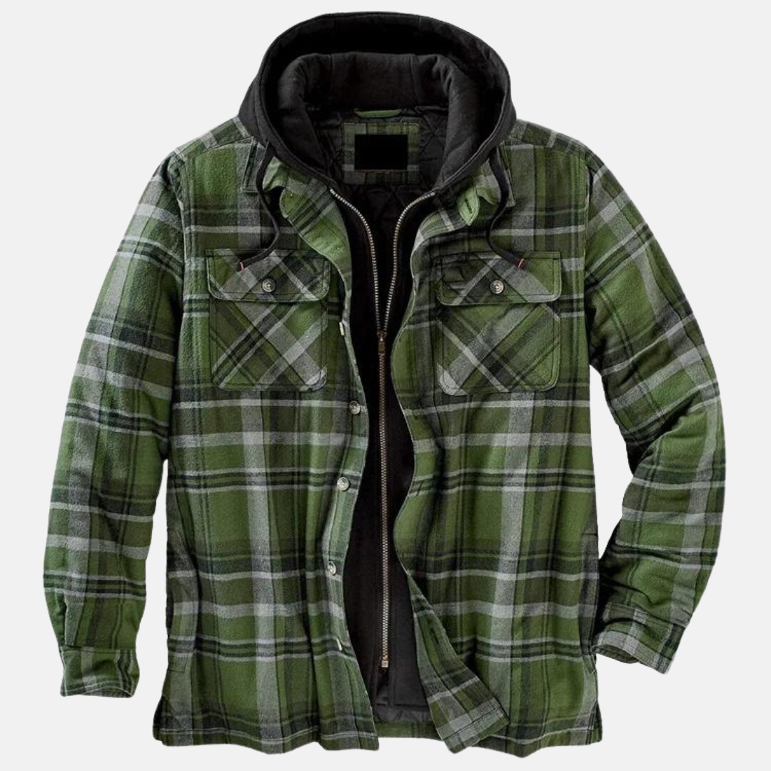GRAUBÜNDEN | Warme Flanelljacke für Herren