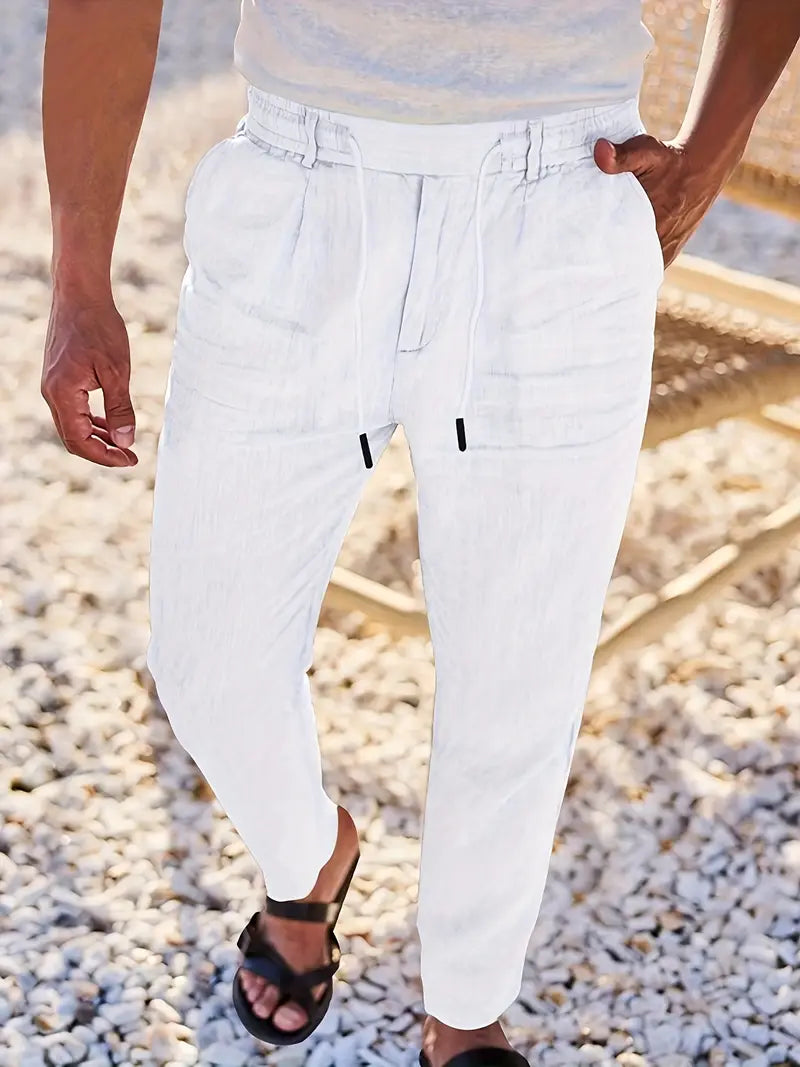NICHOLS | Leinenhose für Herren