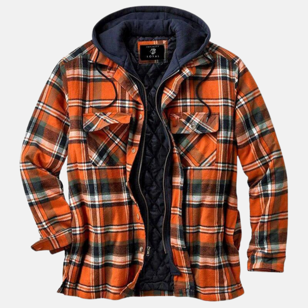 GRAUBÜNDEN | Warme Flanelljacke für Herren