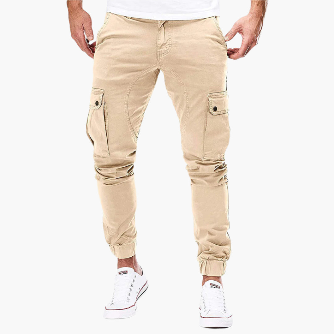 ORVAN | Cargo Jogginghose mit elastischem Bund