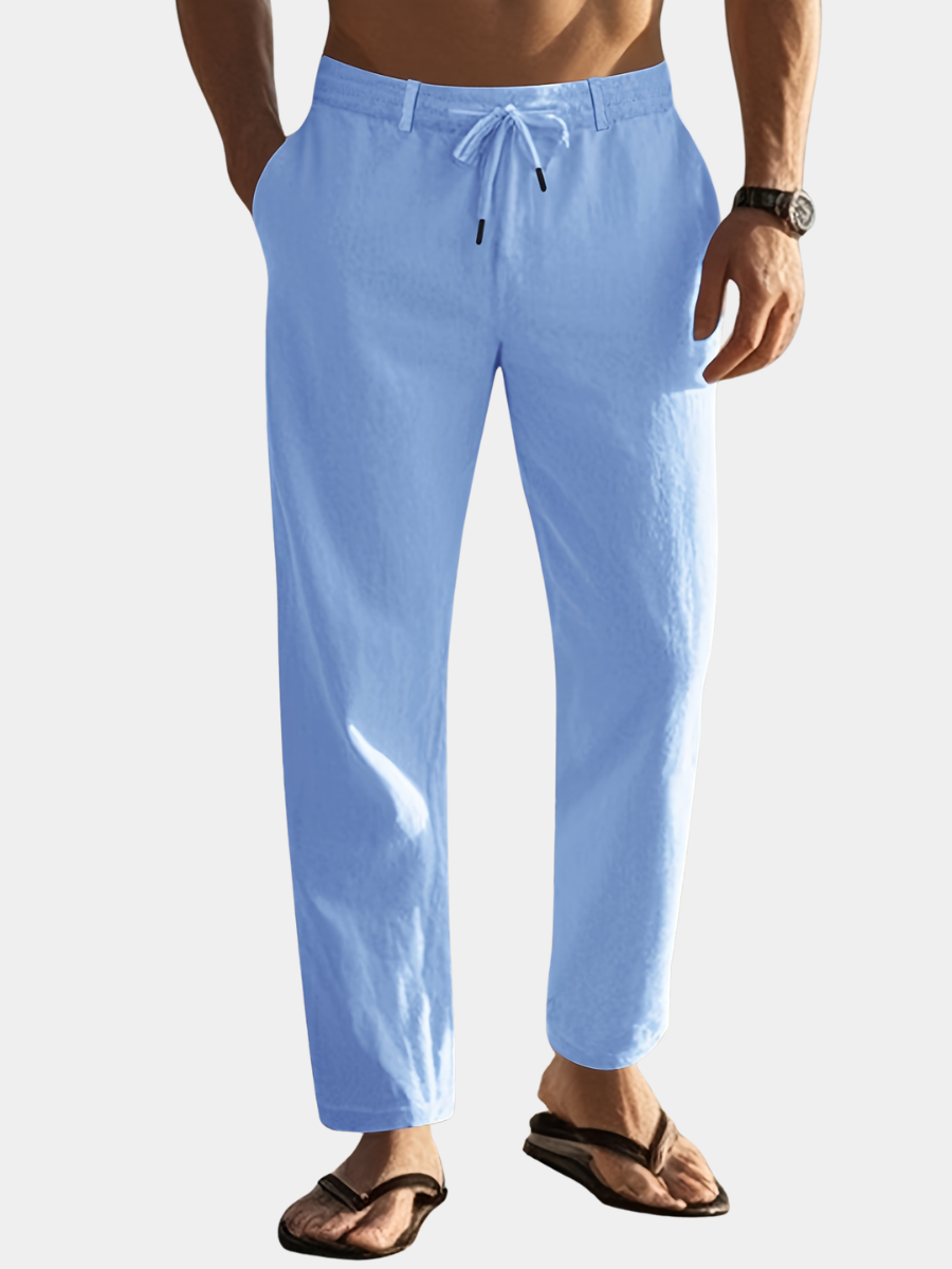 TEO | Leinenhose mit lockerer Passform