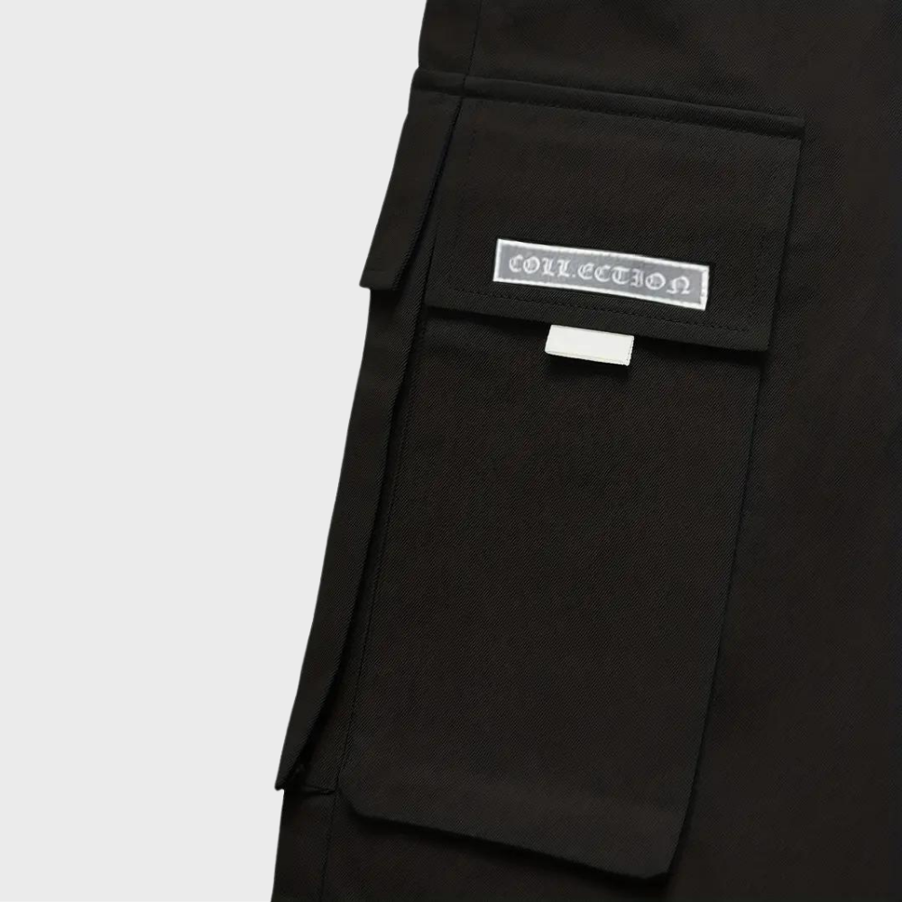 JAX | Cargo Jogginghose im Urban Streetwear Fit (Purple Edition)