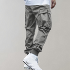 JAX | Cargo Jogginghose im Urban Streetwear Fit (Purple Edition)