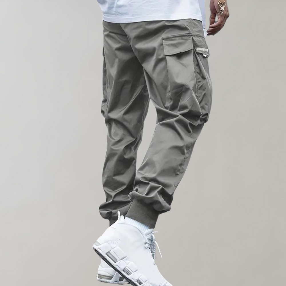 JAX | Cargo Jogginghose im Urban Streetwear Fit (Purple Edition)