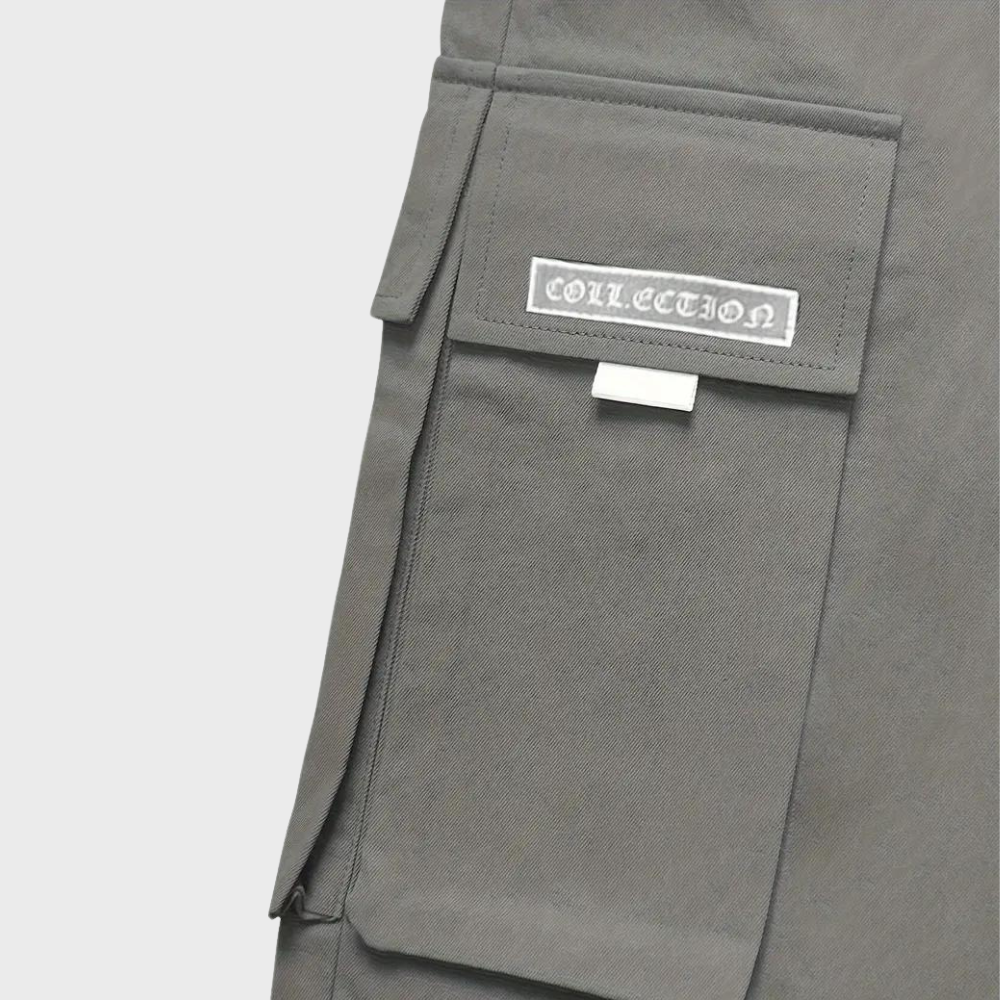 JAX | Cargo Jogginghose im Urban Streetwear Fit (Purple Edition)