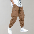 JAX | Cargo Jogginghose im Urban Streetwear Fit (Purple Edition)