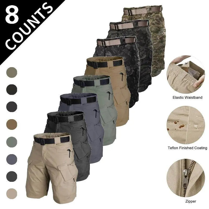 LA TURBIE | Taktische Cargo-Shorts für Herren