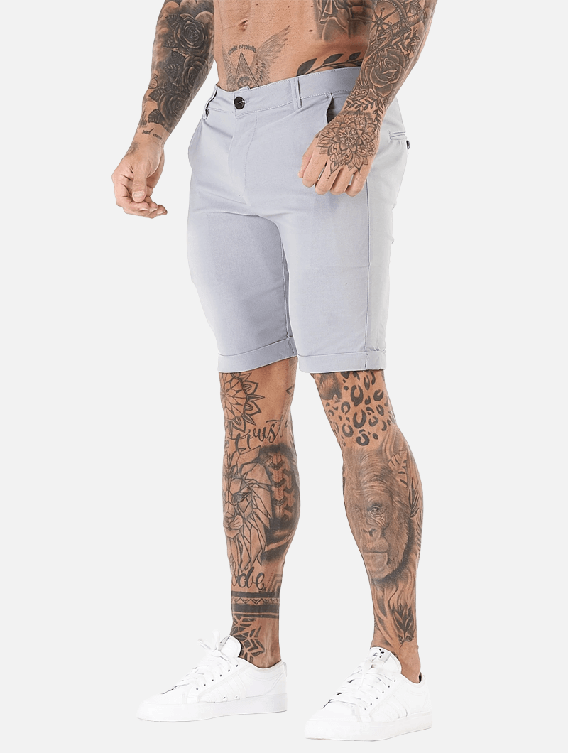 Noa Stretch Shorts - Grey