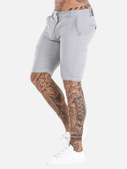 Noa Stretch Shorts - Grey