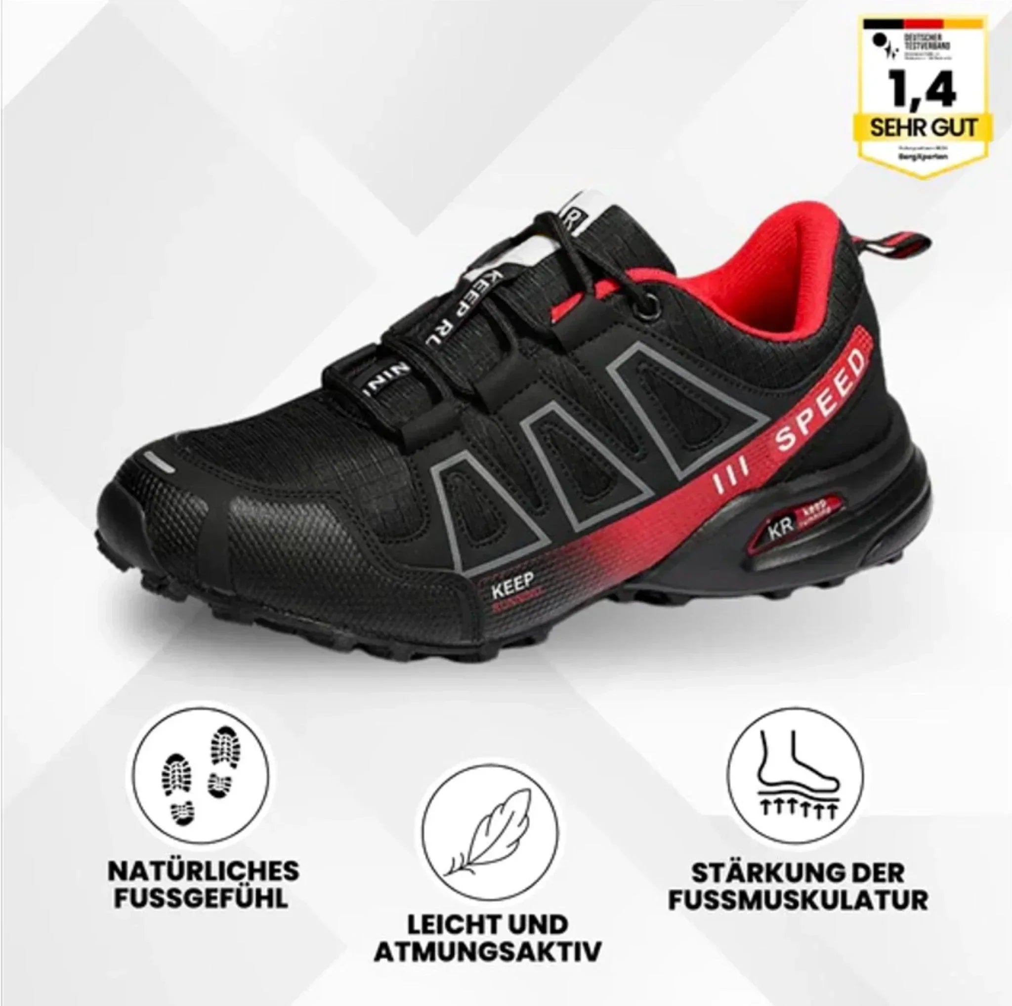OrthoTrekking | ergonomischer schmerzlindernder Trekking u.- Wanderschuh