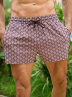 Kendo Swim Shorts - Brown