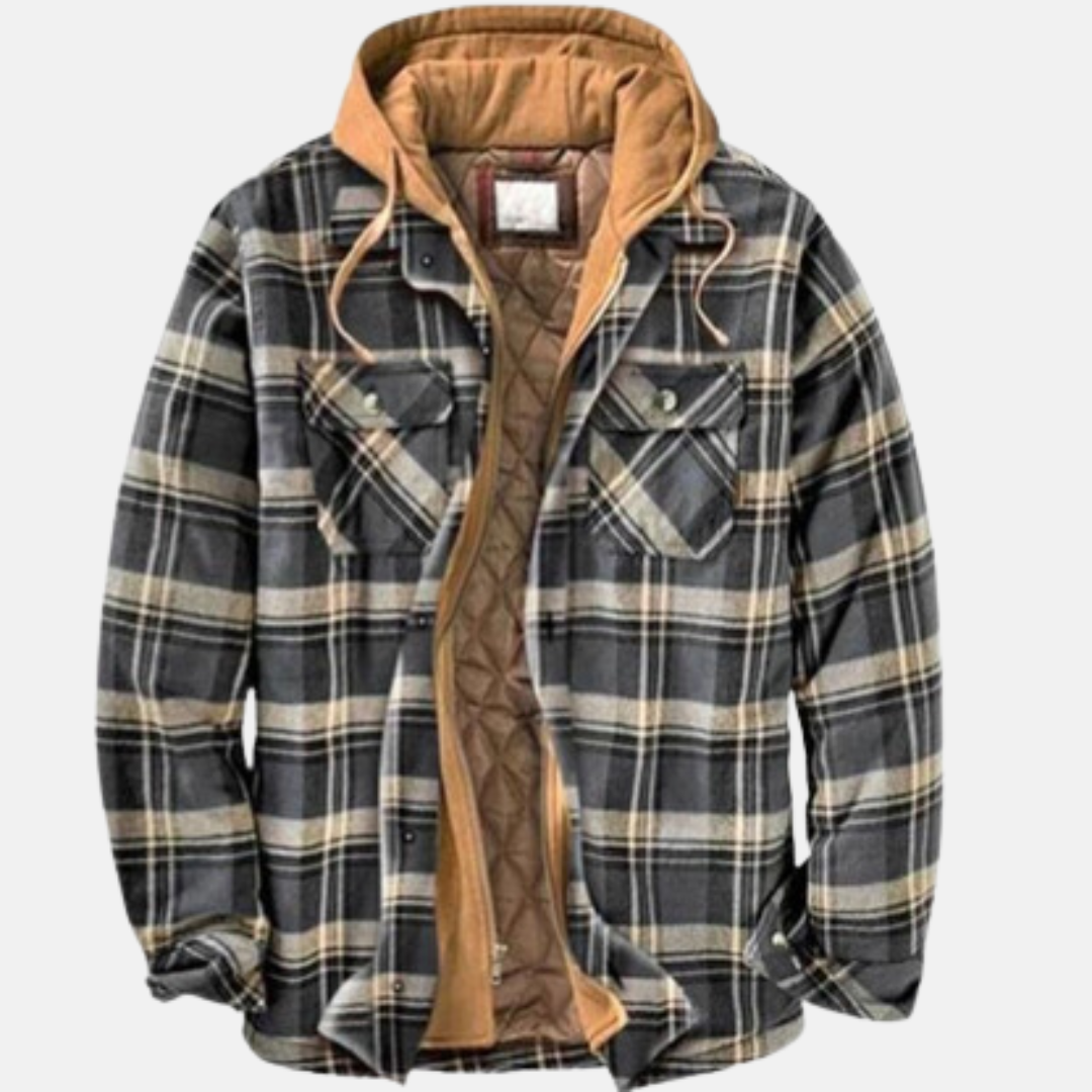 GRAUBÜNDEN | Warme Flanelljacke für Herren