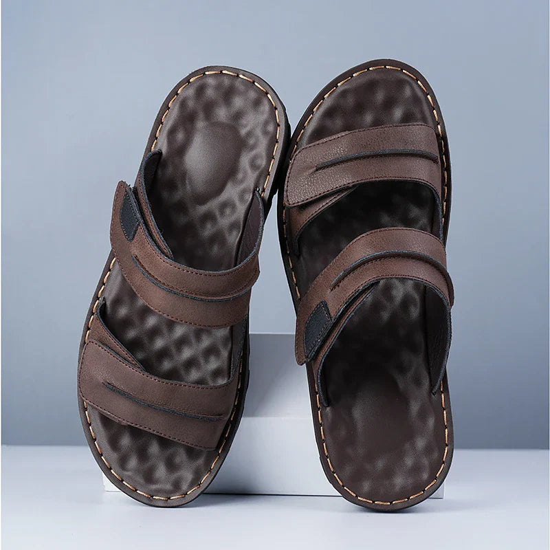 Florian | Elegante Ledersandalen für Herren