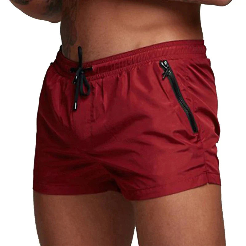 PORT HERCULE | Herren-Badeshorts mit Reißverschlusstaschen