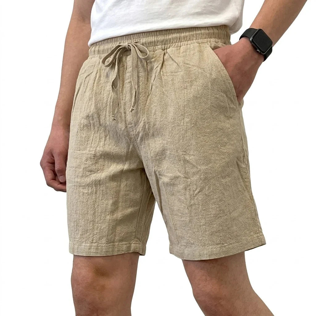 BENTON | Luftige Leinenshorts für Herren