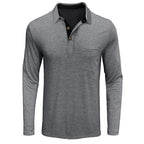 Sommerfeld | Herren Langarmshirt in Unifarbe