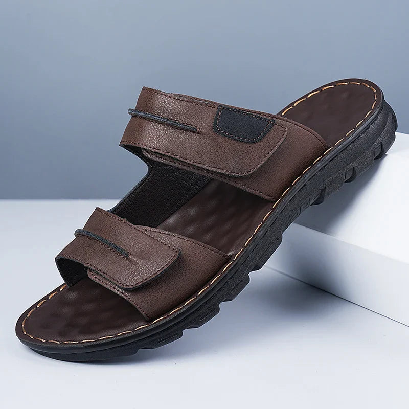 Florian | Elegante Ledersandalen für Herren