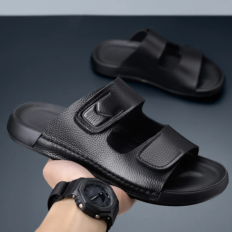 SORRENTO | Elegante Ledersandalen für Herren