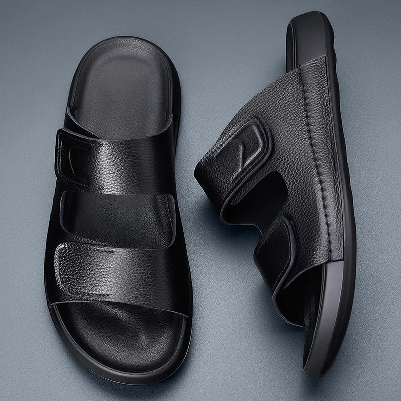 SORRENTO | Elegante Ledersandalen für Herren
