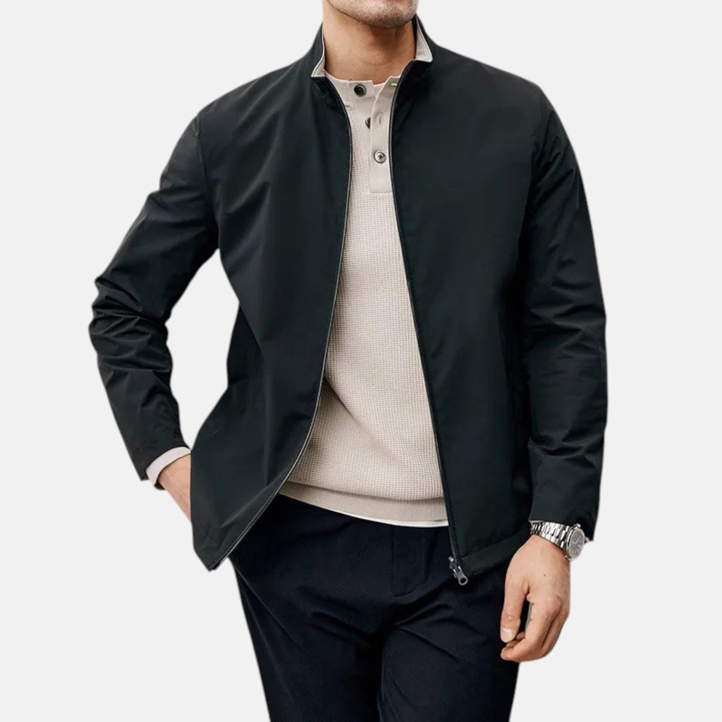 ELBSTRAND | Moderne Herrenjacke mit Stehkragenmit Stehkragen
