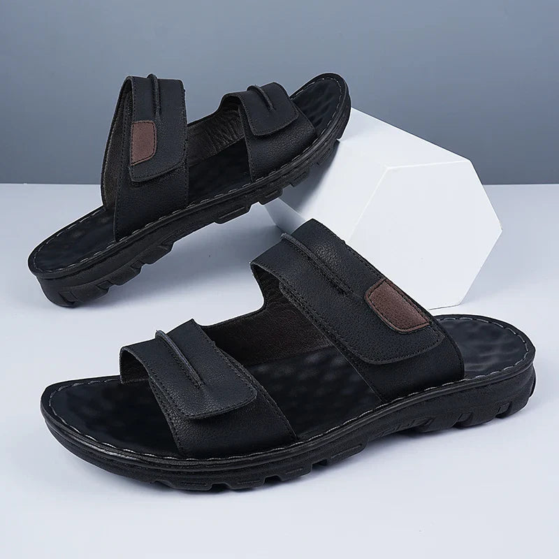 Florian | Elegante Ledersandalen für Herren