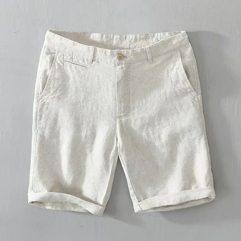 POSITANO | Elegante Leinen-Shorts für Herren