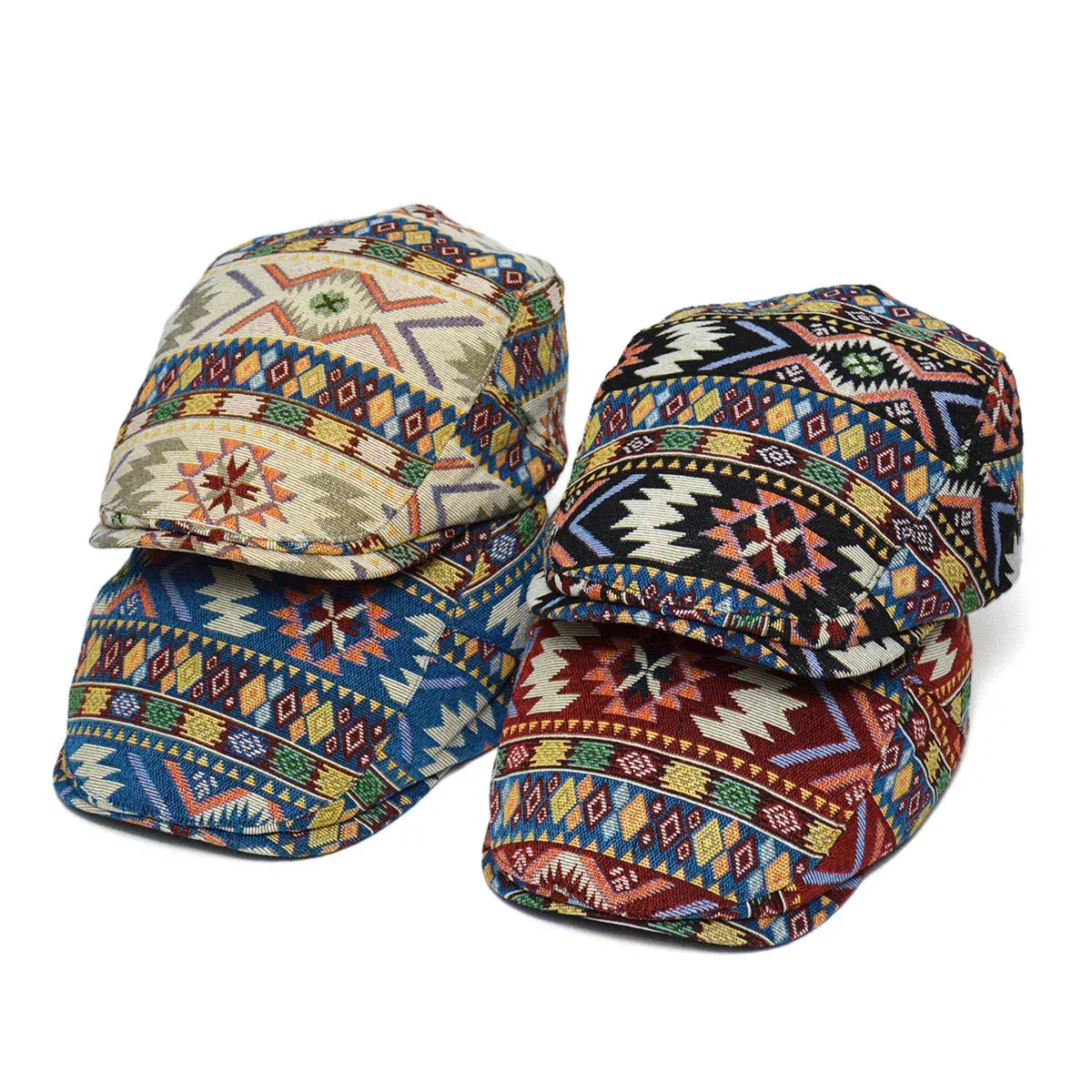 KASPAR | Farbenfrohe Vintage-Cap mit Retro-Charakter