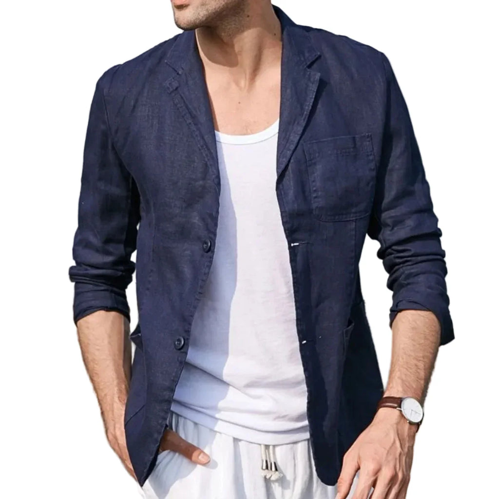 BELLAGIO | Leichter Leinenblazer für Herren